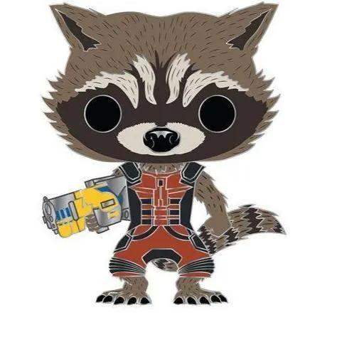 Marvel Funko Pop Enamel Pins With Crown Stand For Collectors - ToylandEU
