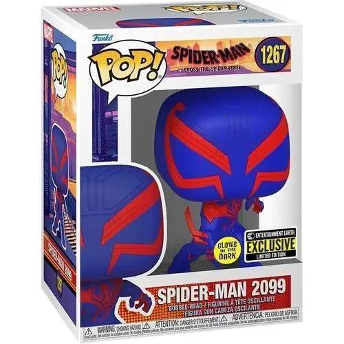  Funko Pop! 1267 - Marvel - Spider-Man: Across the Spider-Verse - Spider-Man 2099 Glow-in-the-Dark Vinyl Figure - Entertainment Earth Exclusive -  ToylandEU™