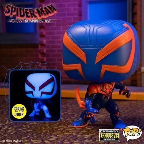  Funko Pop! 1267 - Marvel - Spider-Man: Across the Spider-Verse - Spider-Man 2099 Glow-in-the-Dark Vinyl Figure - Entertainment Earth Exclusive -  ToylandEU™