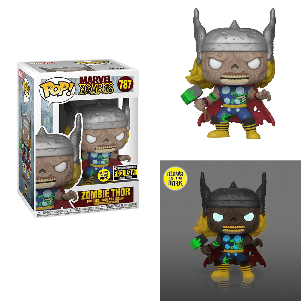 Funko Pop Marvel Zombies Zombie Thor|Glow|Toylandeu™
