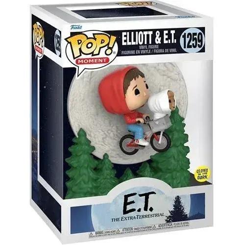  Funko Pop! Moment 1259 E.T. 40th Anniversary - Elliott & E.T. Glow-in-the-Dark Vinyl Figure -  ToylandEU™