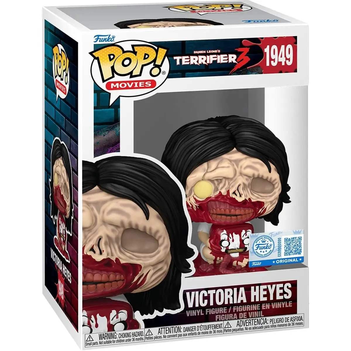 Funko Pop! Movies - Terrifier 3 Vinyl Figure - Entertainment Earth Exclusive - Select Figure(s) - ToyShnip
