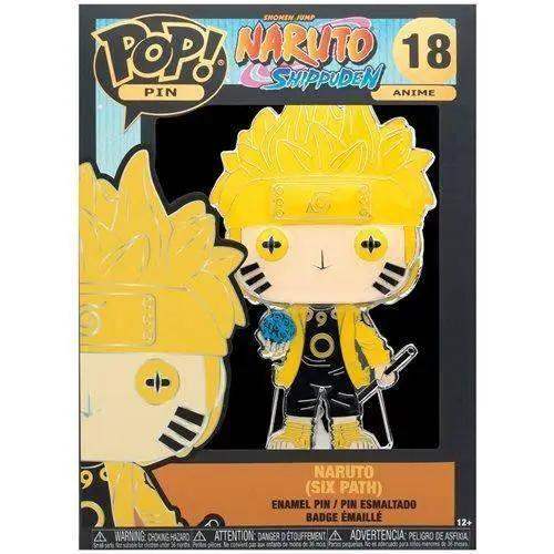 Naruto Funko Pop Enamel Pin With Crown Stand Display - ToylandEU