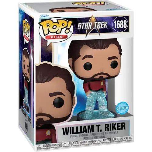 Funko Pop! Plus Star Trek Transporter Glitter Vinyl Figures - Select Figure(s) - ToyShnip