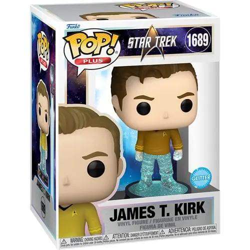Funko Pop! Plus Star Trek Transporter Glitter Vinyl Figures - Select Figure(s) - ToyShnip