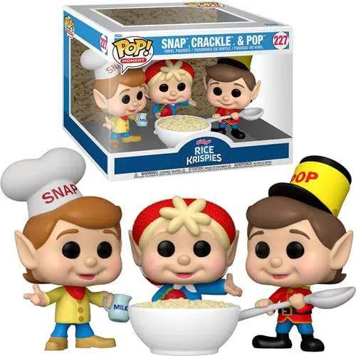  Funko Pop Rice Krispies Snap Crackle Pop Nostalgia -  ToylandEU™