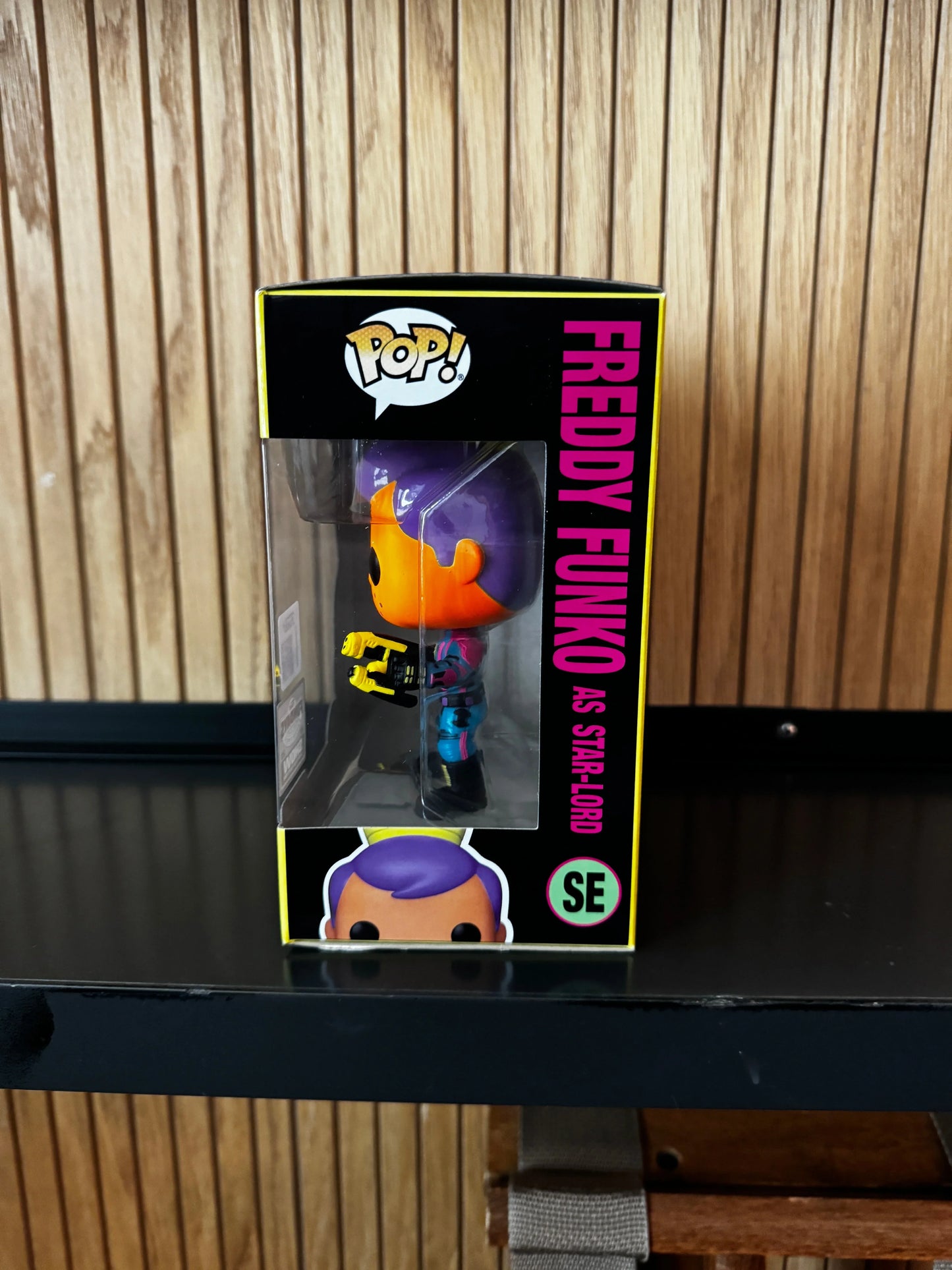 Funko Pop Star Lord Blacklight Marvel Collectible LE250 - ToylandEU