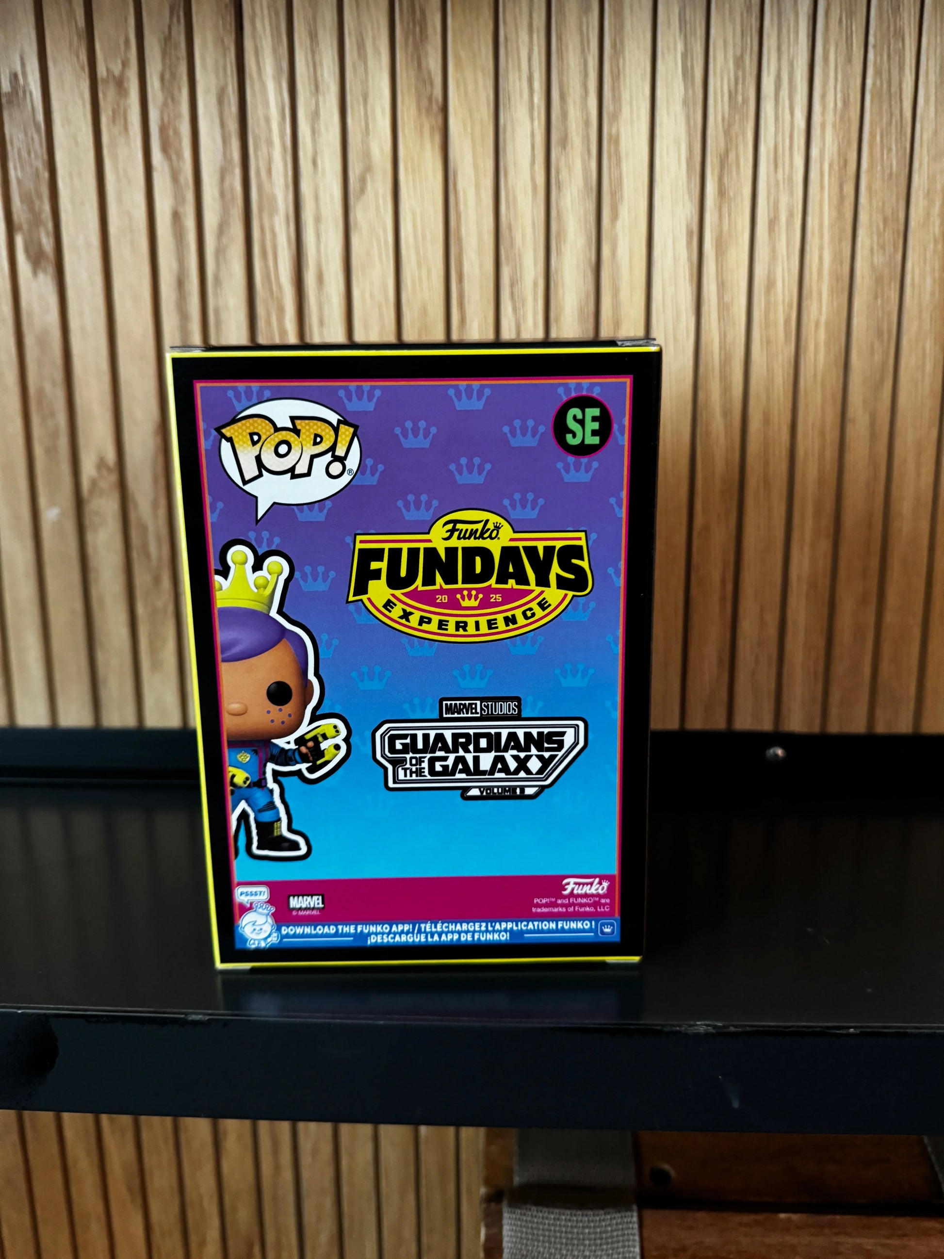 Funko Pop Star Lord Blacklight Marvel Collectible LE250 - ToylandEU