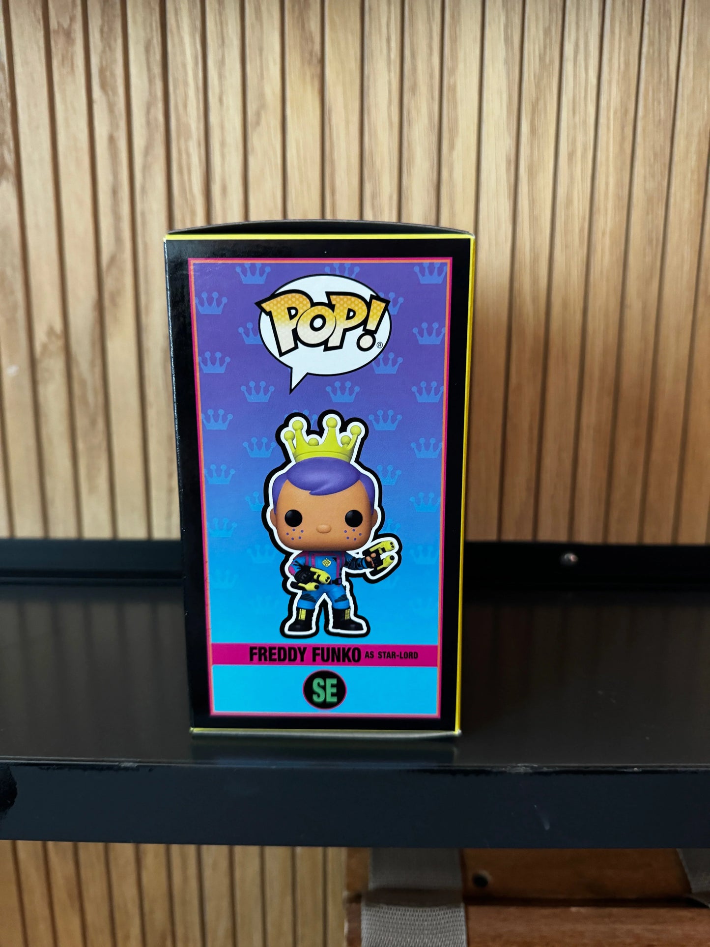 Funko Pop Star Lord Blacklight Marvel Collectible LE250 - ToylandEU