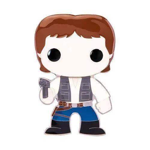 Funko Pop Han Solo Enamel Pin With Crown Stand Large - ToylandEU