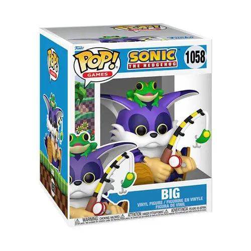 Funko Pop! Super Games 1058 - Sonic the Hedgehog - Big Vinyl Figure - ToyShnip