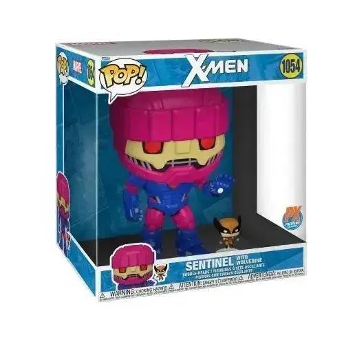  Funko Pop! 1054 - X-Men - Sentinel with Wolverine 10-Inch Vinyl Figure - PREVIEWS Exclusive -  ToylandEU™