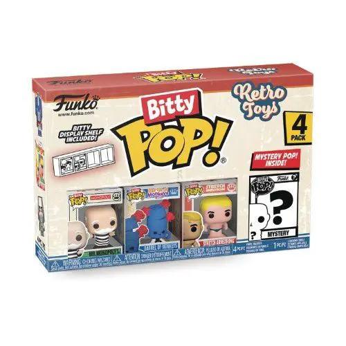  Funko Rerto Toys Bitty Pop! Mini-Figure 4-Pack - Select Set(s) -  ToylandEU™