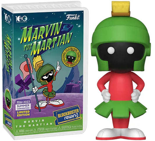 Funko Rewind Marvin the Martian (Sealed) - 2023 Summer Convention Exclusive **Missing Sticker** - ToylandEU