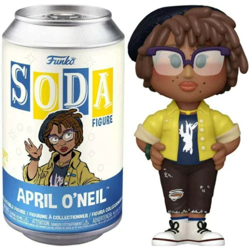 Funko Soda April O'Neil (TMNT Mutant Mayhem, Sealed) **Shot at Chase** - ToylandEU