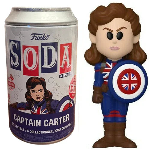 Funko Soda Captain Carter (International, Sealed) **Shot at Chase** - ToylandEU