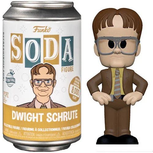 Funko Soda Dwight Schrute (International, Sealed) **Shot at Chase, Dented** - ToylandEU