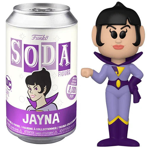 Funko Soda Jayna (Wonder Twins, Sealed) **Shot at Chase** - ToylandEU