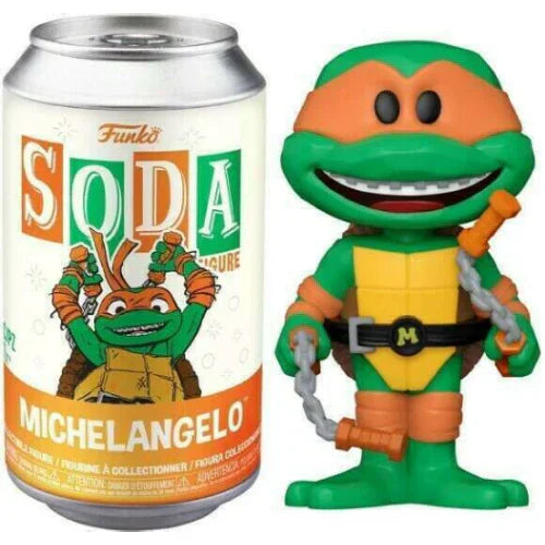 Funko Soda Michelangelo (TMNT Mutant Mayhem, Sealed) **Shot at Chase** - ToylandEU