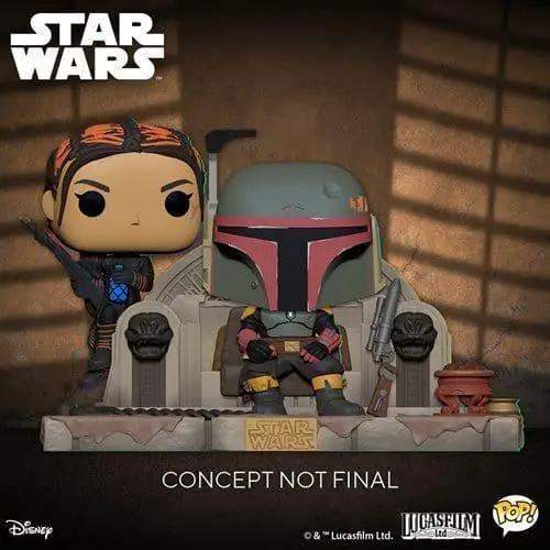 Star Wars Funko Pop Moment Boba Fett And Fennec Shand - ToylandEU