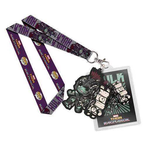 Funko Pop Lanyard Hulk Thor Ragnarok Badge Holder Accessory - ToylandEU