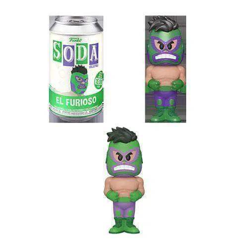 Funko Vinyl Soda Figure Marvel Hulk Luchador Limited Edition - ToylandEU
