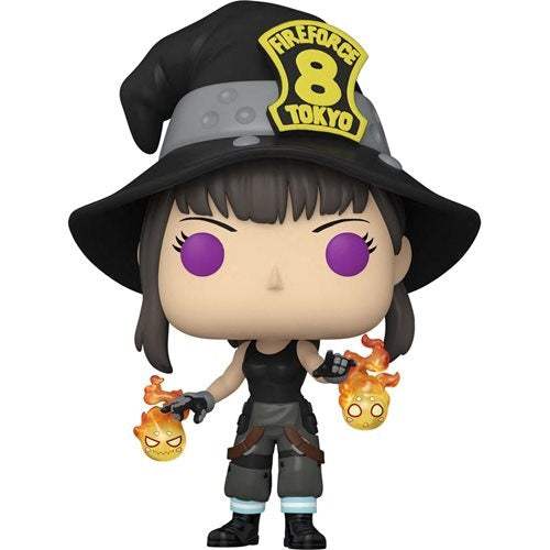 Funko Pop! Animation Fire Force Maki | Vinyl Figure | About 3.75 Inches Tall | Fire Force Fans