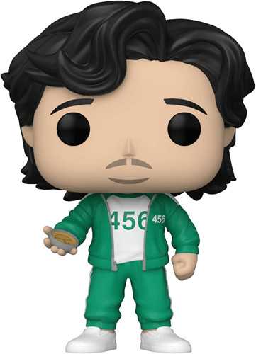 Funko Pop Vinyl Figure | Squid Game Player 456 | 3.75 Inch Model | Ages 3 Up