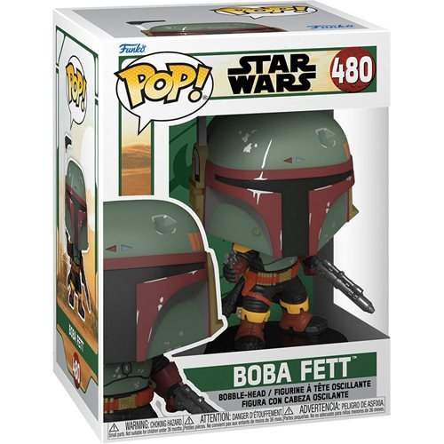 Funko Pop! Star Wars Book of Boba Fett Boba Fett | Vinyl Figure | About 3.75 Inches Tall | Star Wars Fans
