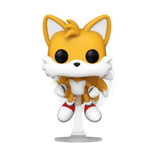 Funko Pop Figure | Tails Sonic Character | Flying Pose Exclusive | 5 Inch Tall