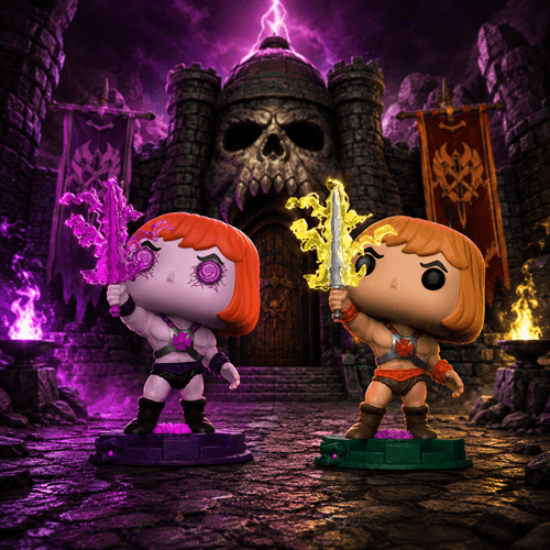 Funko Pop Figure | He Man Character | Redeemable Game Code | Vinyl Collectible