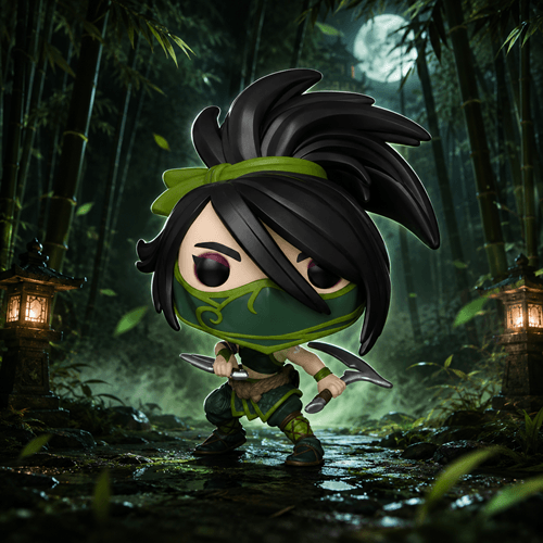 Funko Pop! Games League of Legends Akali | Vinyl Figure | About 3.75 Inches Tall | League of Legends Fans