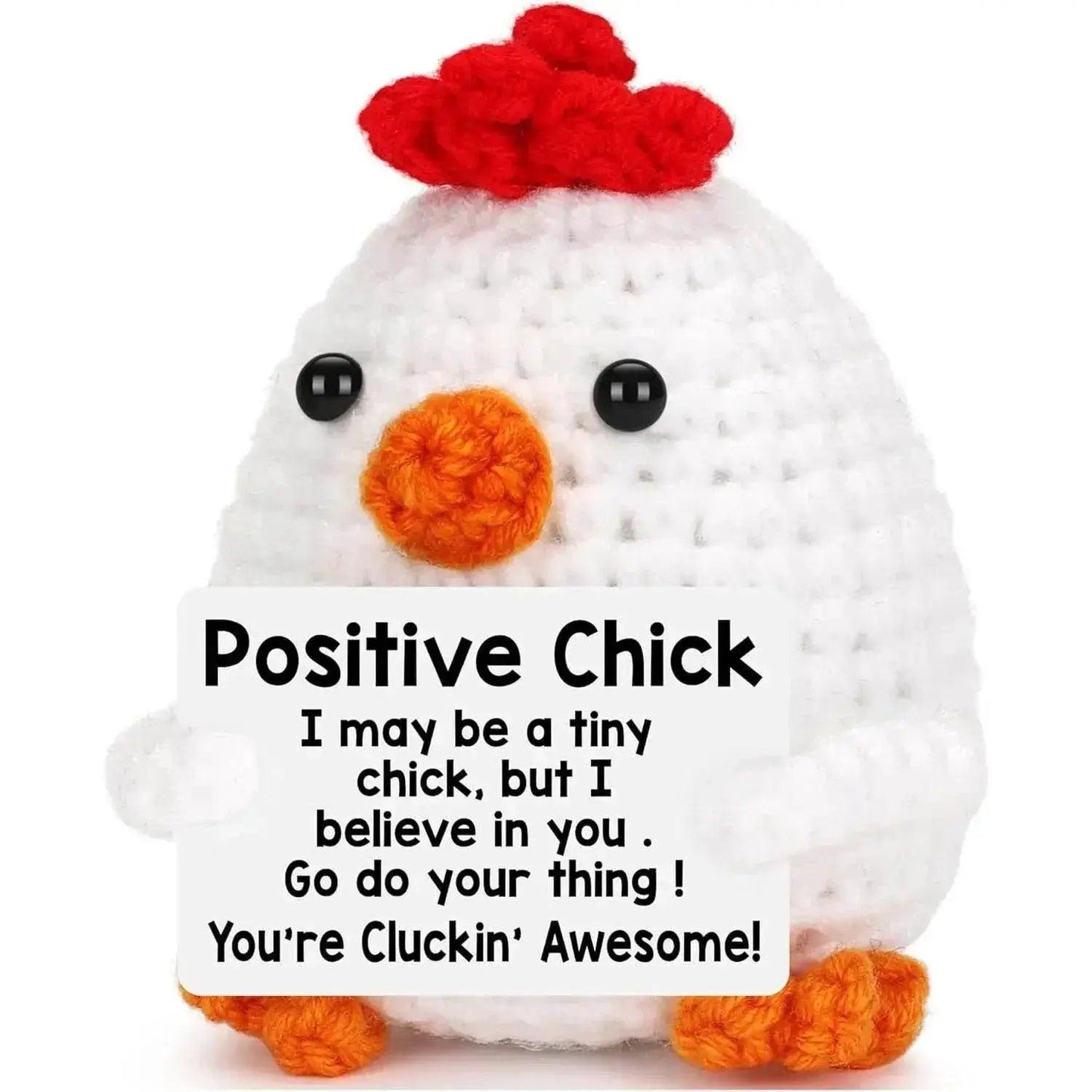  Funny Crochet Positive Energy Chick Doll Home Decoration -  ToylandEU™