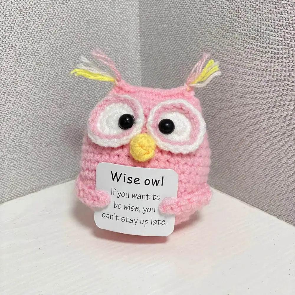  Funny Crochet Positive Energy Egg Doll Home Decor Gift -  ToylandEU™