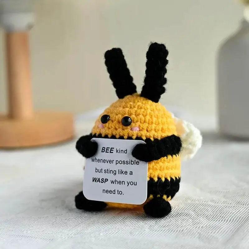  Funny Crochet Positive Energy Egg Doll Home Decor Gift -  ToylandEU™