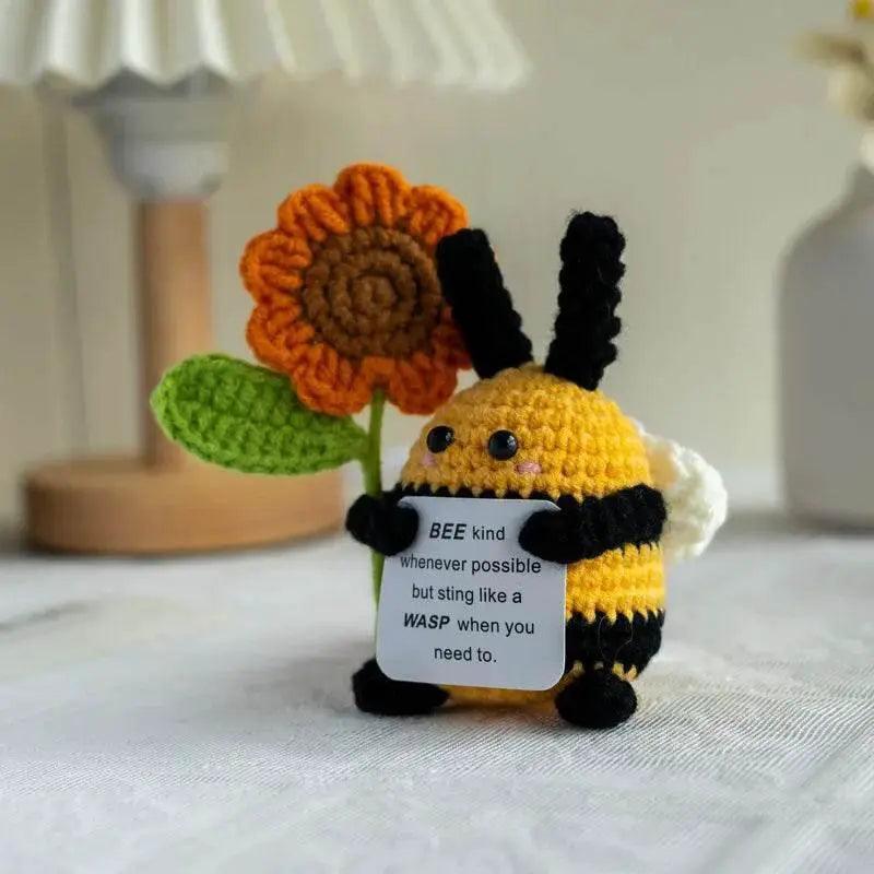  Funny Crochet Positive Energy Egg Doll Home Decor Gift -  ToylandEU™