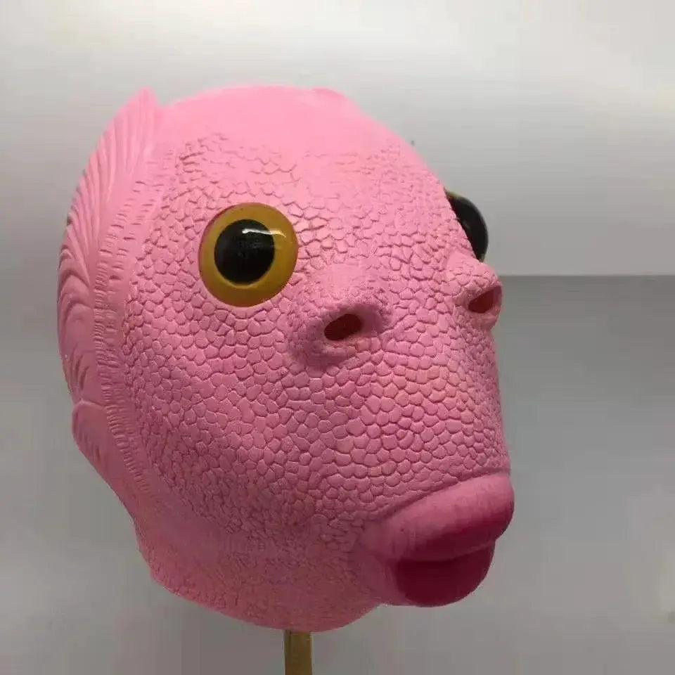  Funny Fish Head Mask Silica Gel For Halloween Parties -  ToylandEU™