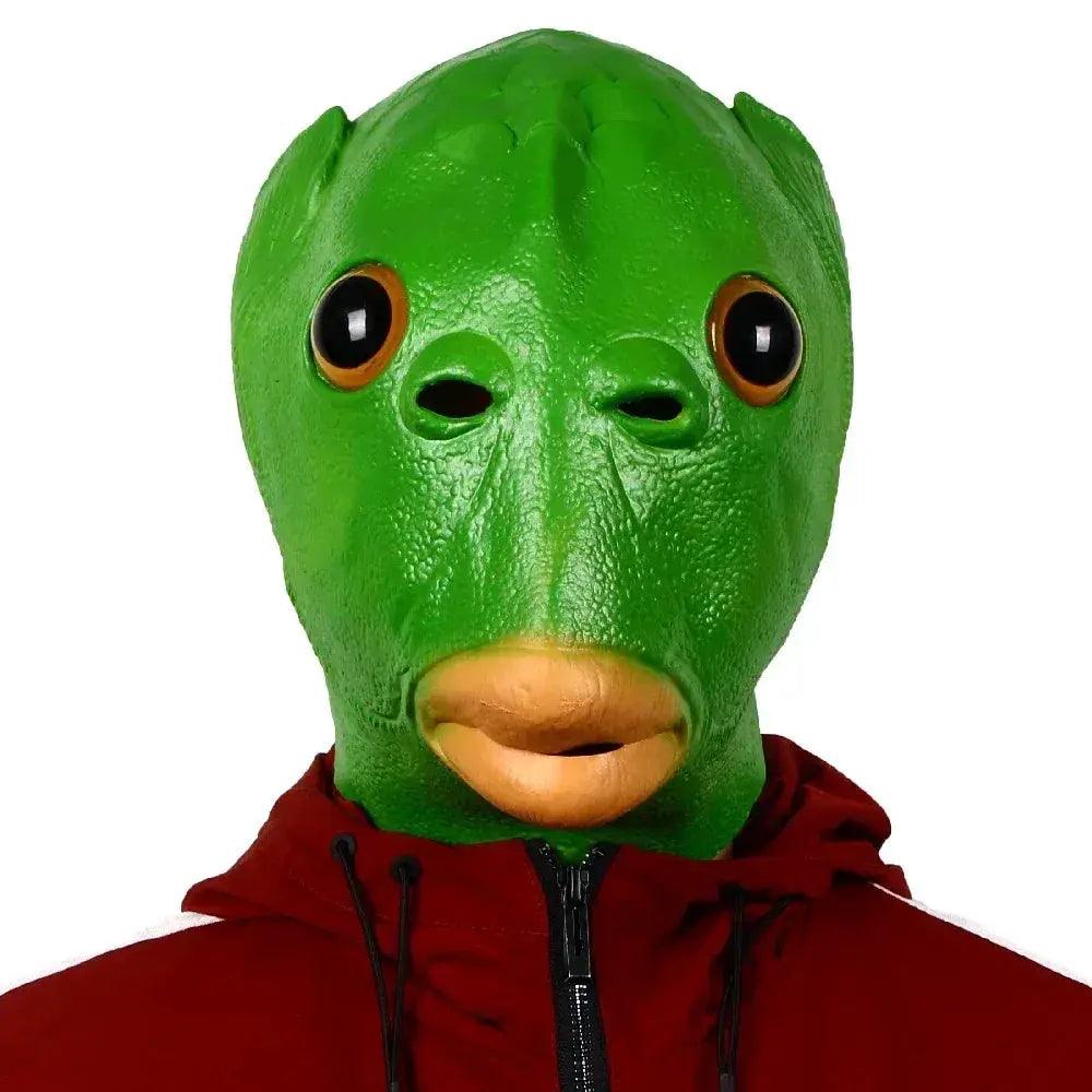  Funny Fish Head Mask Silica Gel For Halloween Parties -  ToylandEU™