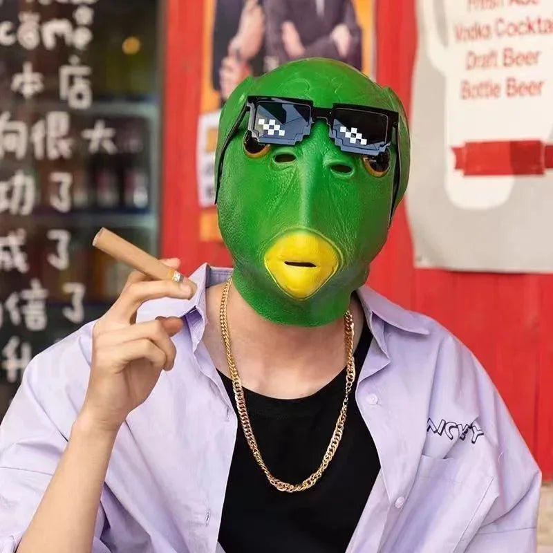 Funny Fish Head Mask for Halloween Cosplay and Parties - ToylandEU