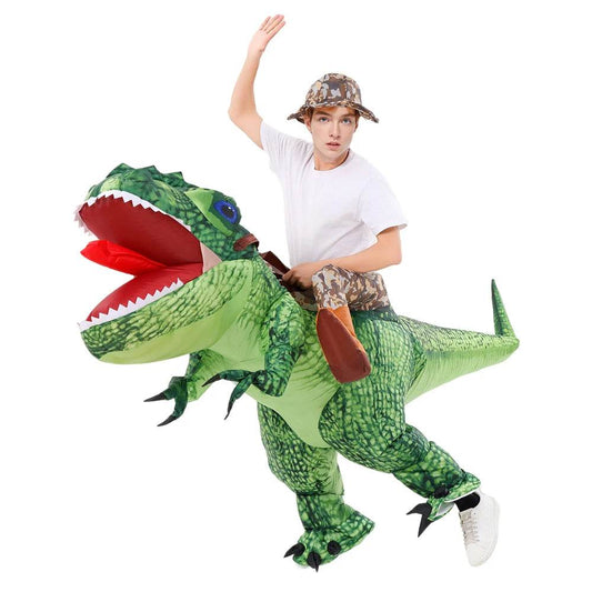 Funny Inflatable Dinosaur Costume Riding T Rex Kids - ToylandEU