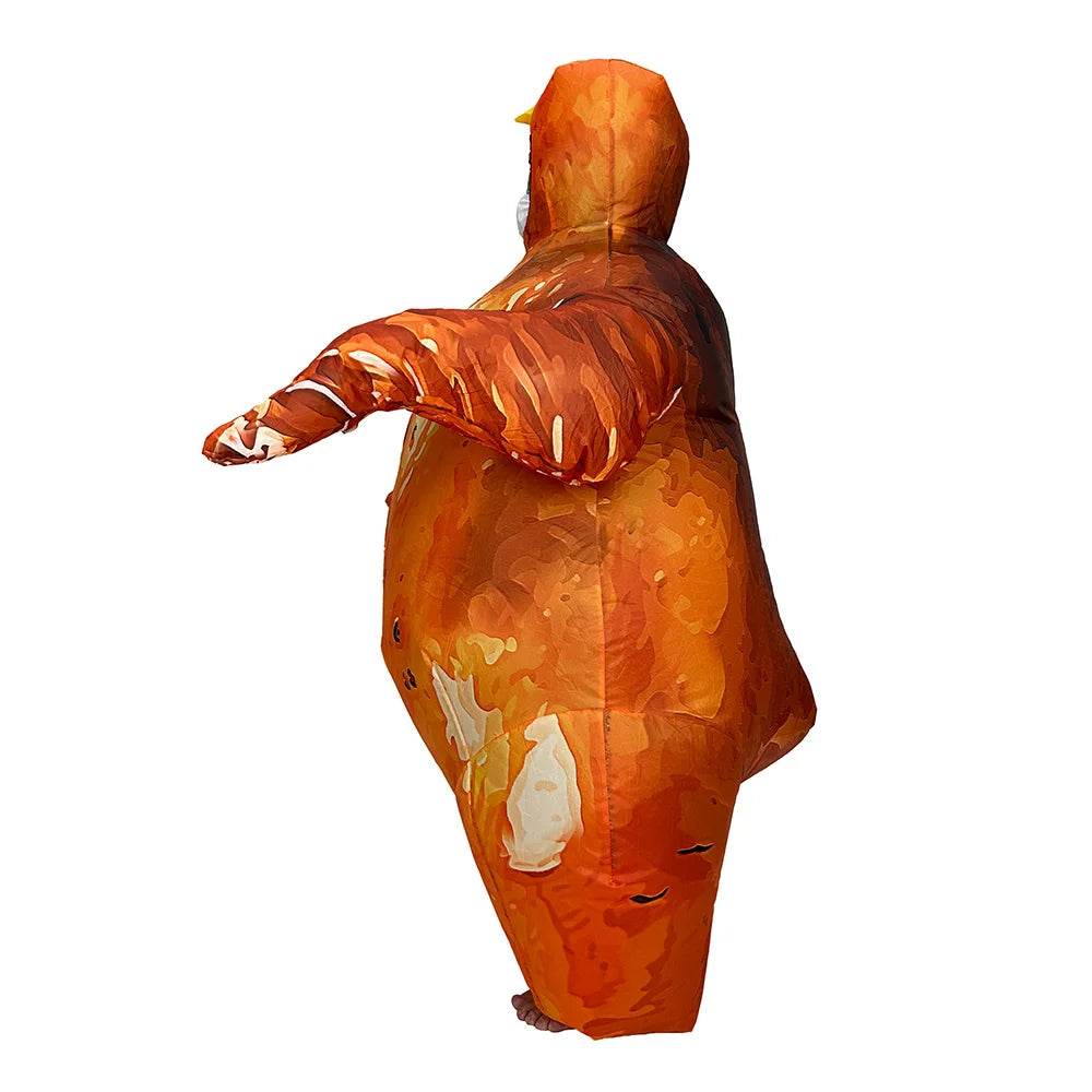 Funny Inflatable Turkey Costume Unique Outfit For Adults - ToylandEU