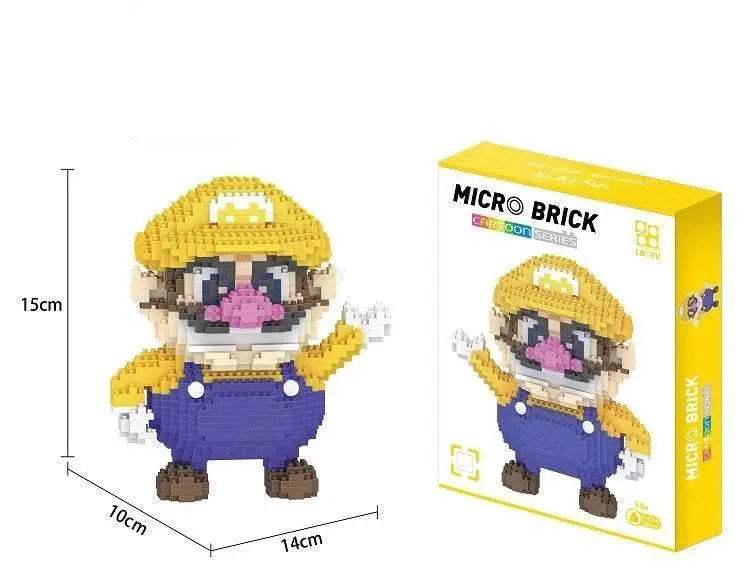Funny Joy Cartoon Anime Dinosaur Blocks Building Toy Bricks Educational Brinquedos Children Christmas Gift - ToylandEU