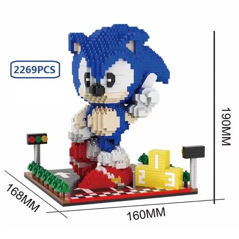 Funny Joy Cartoon Anime Movie Game Wukong Building Blocks Toy Puzzle Figure Christmas Gift - ToylandEU