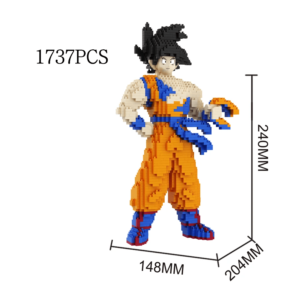 Funny Joy Cartoon Anime Movie Game Wukong Building Blocks Toy Puzzle Figure Christmas Gift - ToylandEU