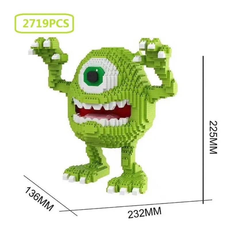 Funny Joy Cartoon Anime Movie Game Wukong Building Blocks Toy Puzzle Figure Christmas Gift - ToylandEU