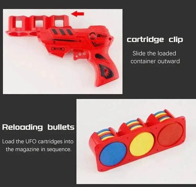  Funny Kids Soft Catapult Flying Saucer Gun Toy for Fun -  ToylandEU™