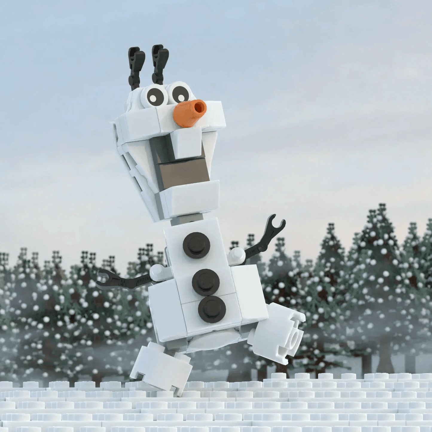 LEGO Snowman Building Set With Digital Instructions - ToylandEU