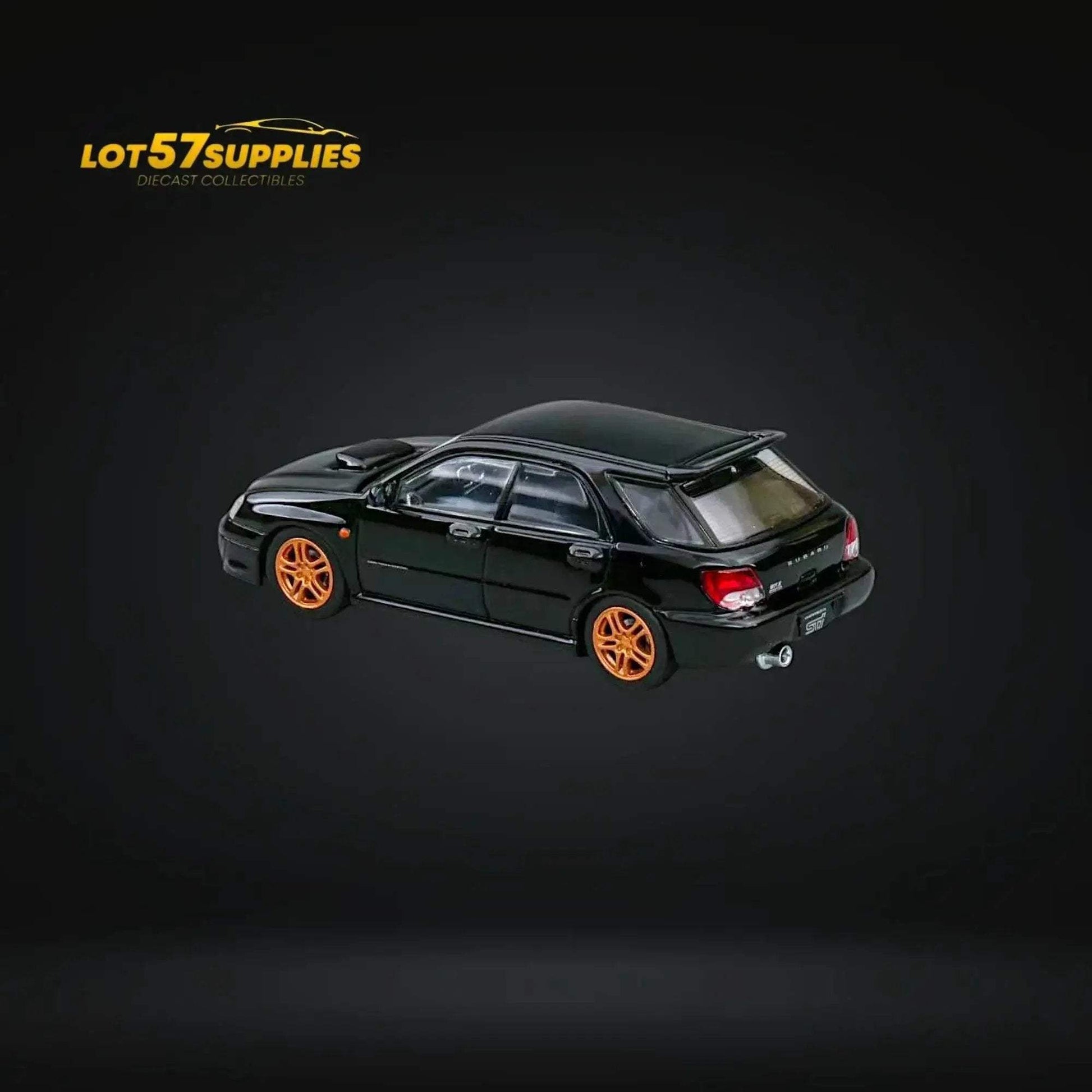 Furuya Subaru Impreza STi GD 8th Gen WAGON in Black 1:64 - ToylandEU