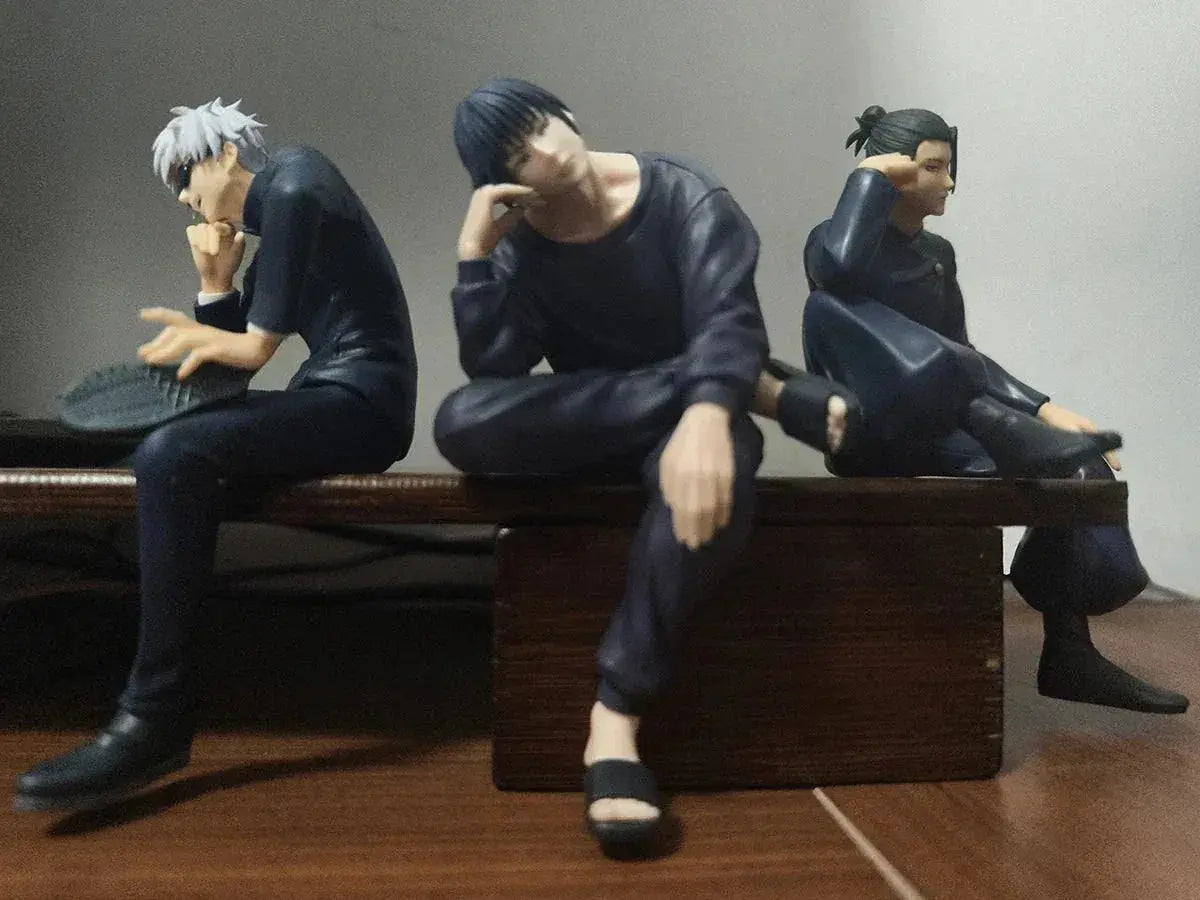 Fushiguro Toji Anime Figure Jujutsu Kaisen Action Figurines Sitting PVC Model Collectible Toy Gift - ToylandEU