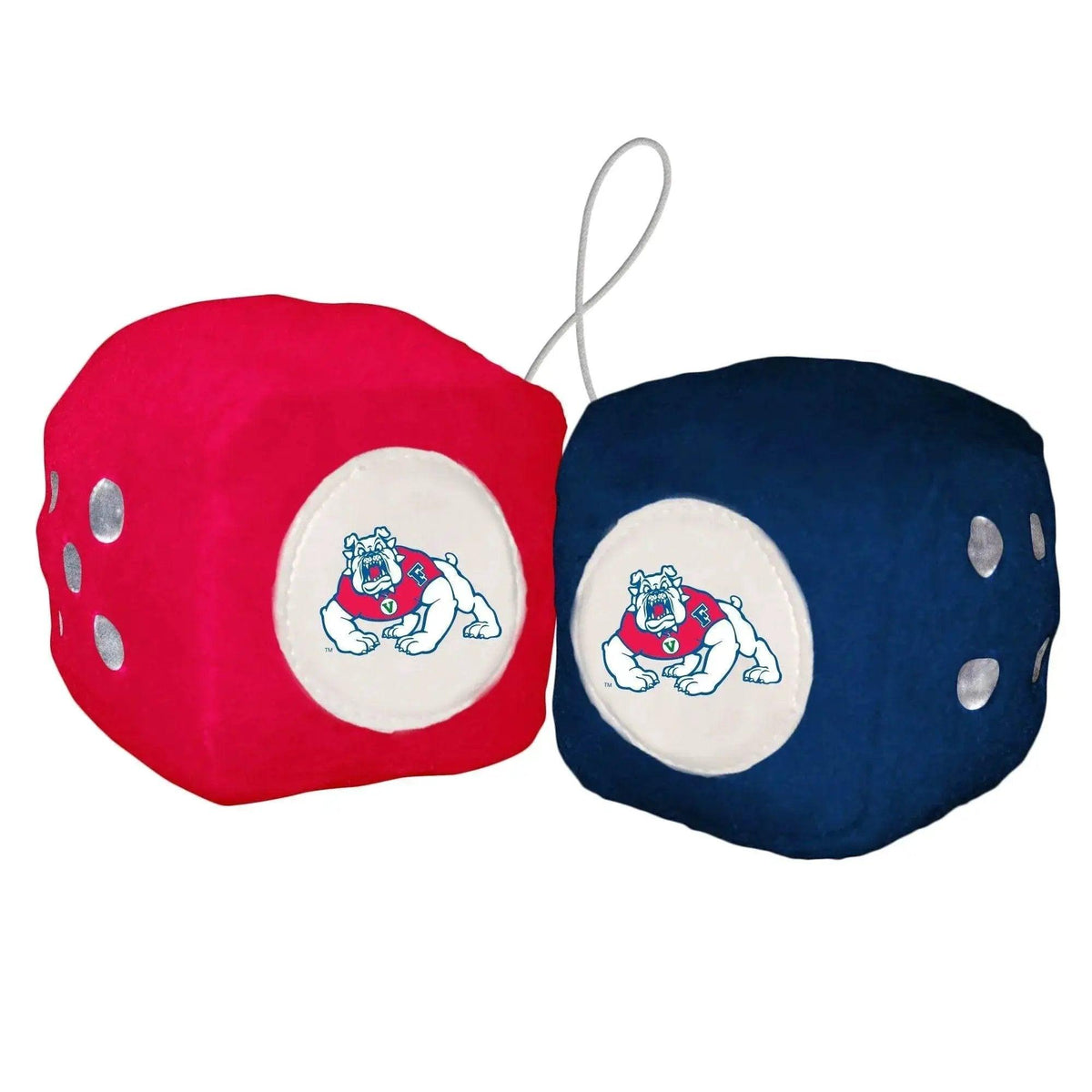  Fresno State Bulldogs Fuzzy Dice For Car Enthusiasts -  ToylandEU™
